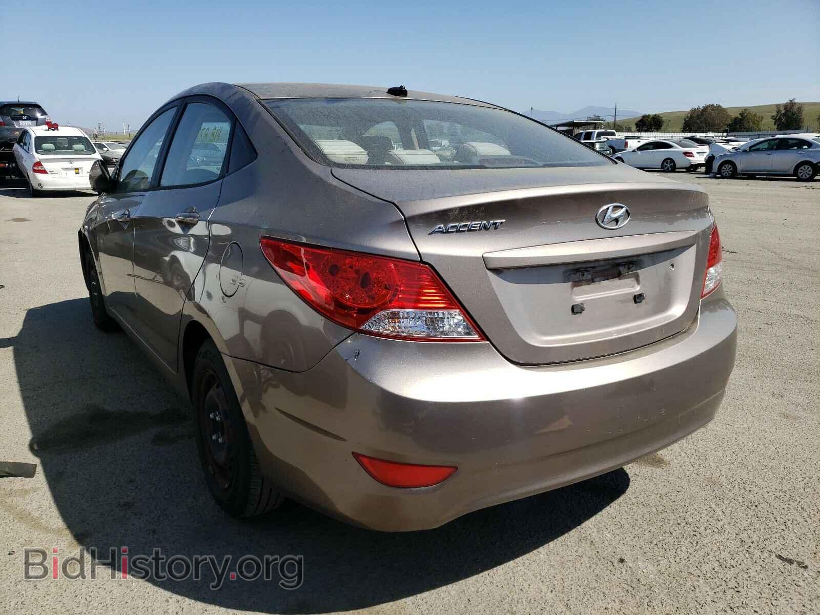 2012 HYUNDAI ACCENT - VIN: KMHCT4AEXCU100301 - Фото 3