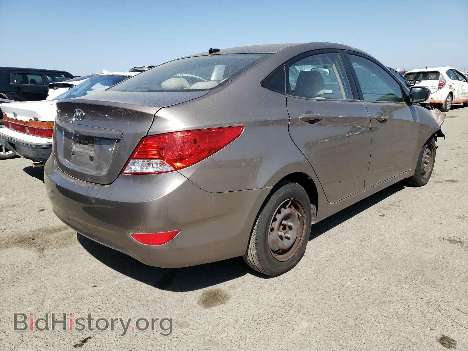 2012 HYUNDAI ACCENT - VIN: KMHCT4AEXCU100301 - Фото 4