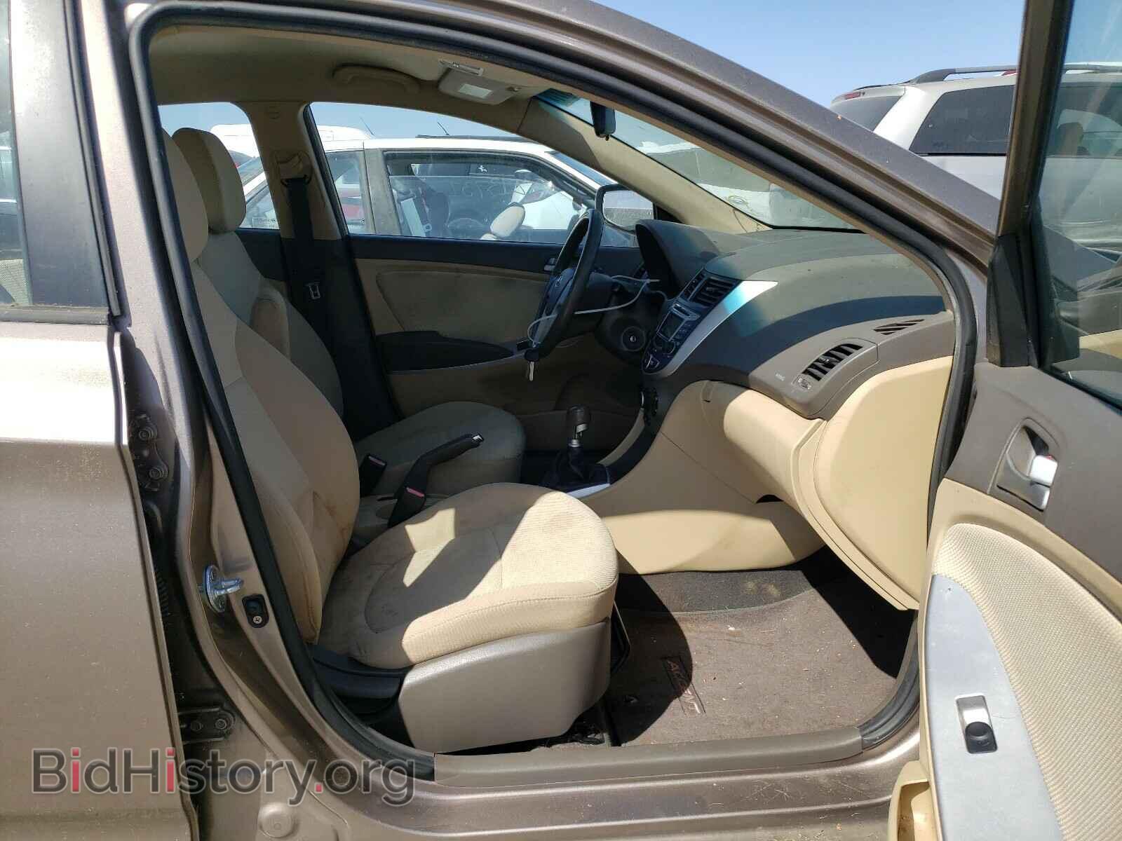 2012 HYUNDAI ACCENT - VIN: KMHCT4AEXCU100301 - Фото 5
