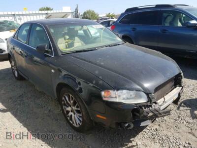 2008 Audi A4 A4 2.0T QU, черный — VIN WAUDF78E58A153016, Copart