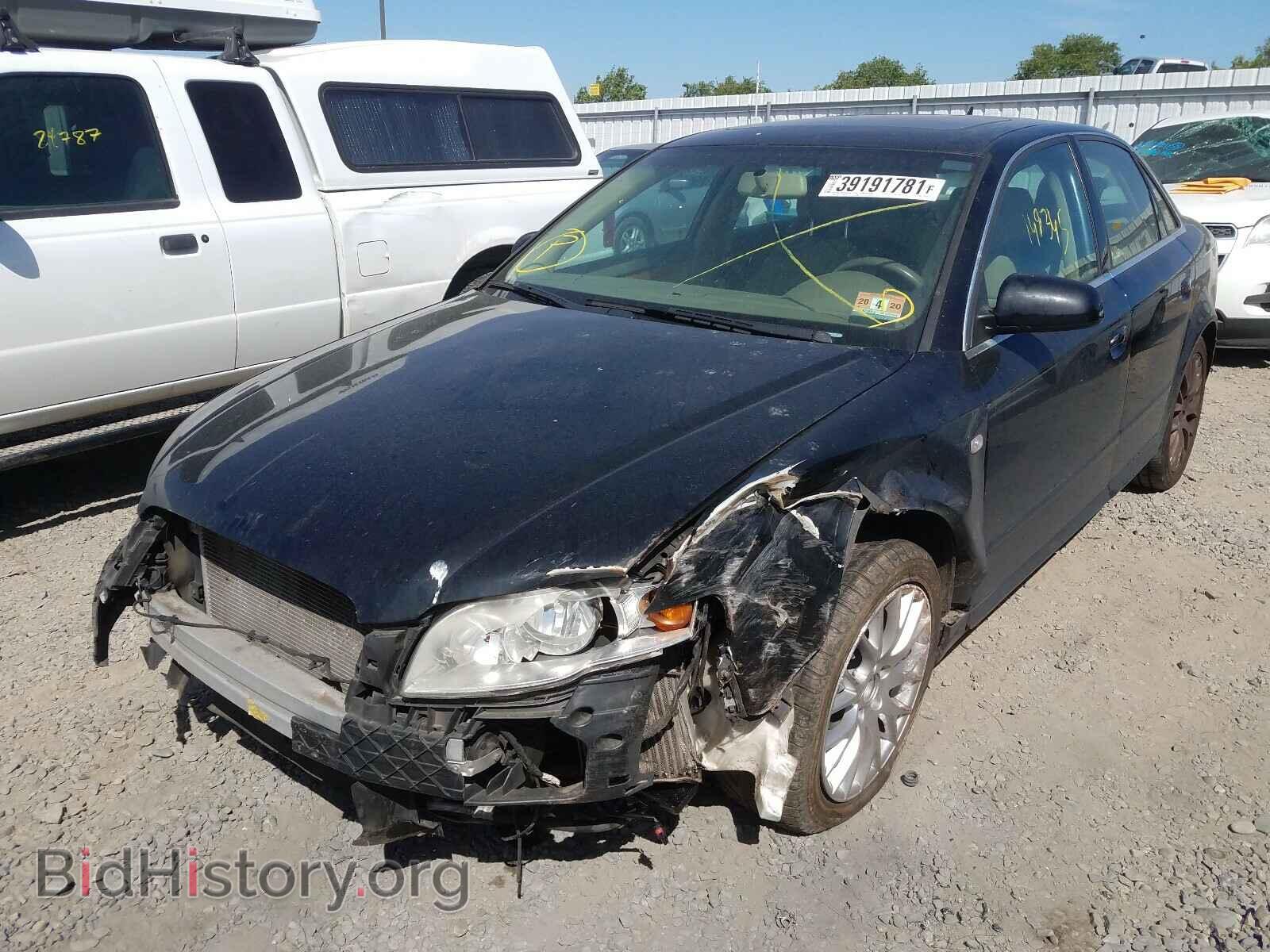 2008 AUDI A4 - VIN: WAUDF78E58A153016 - Фото 2