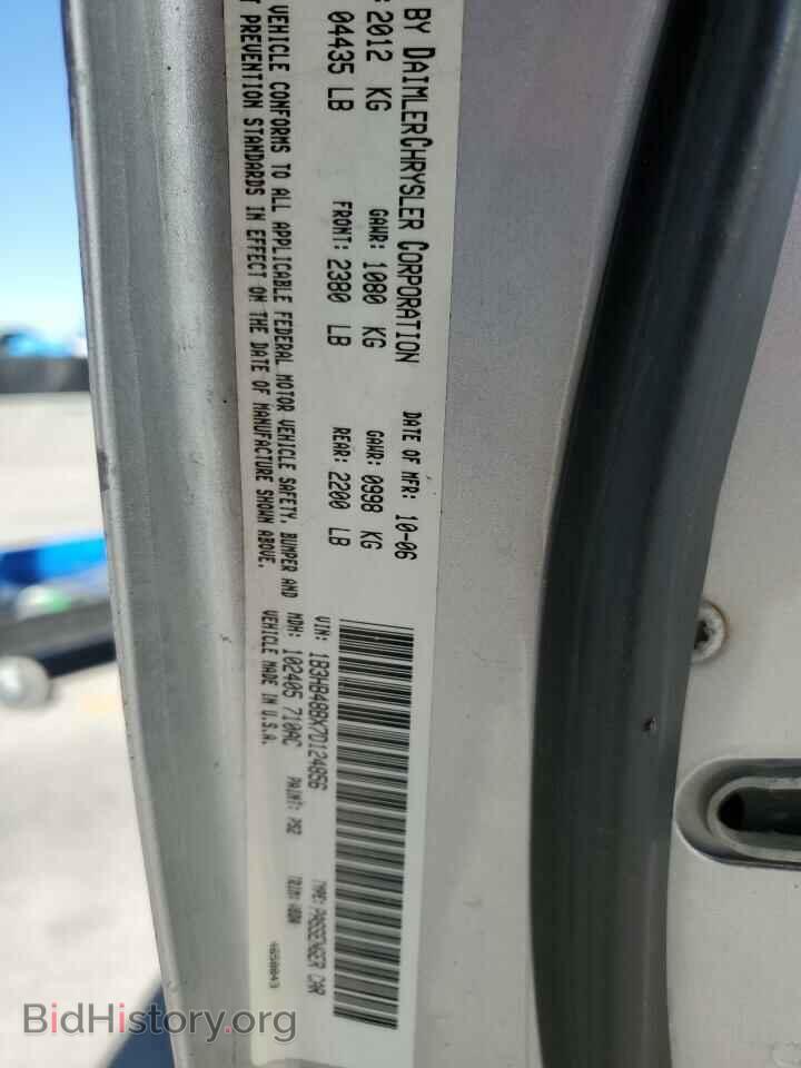 2007 DODGE CALIBER - VIN: 1B3HB48BX7D124856 - Photo 12