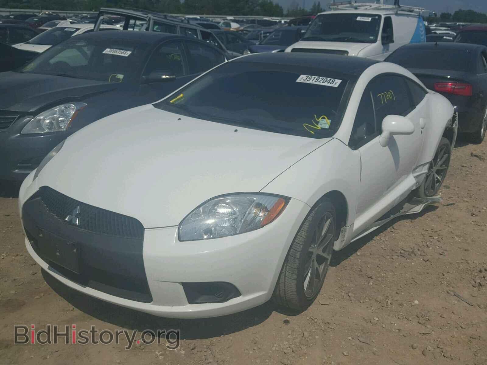 2012 MITSUBISHI ECLIPSE - VIN: 4A31K5DF7CE005291 - Фото 2