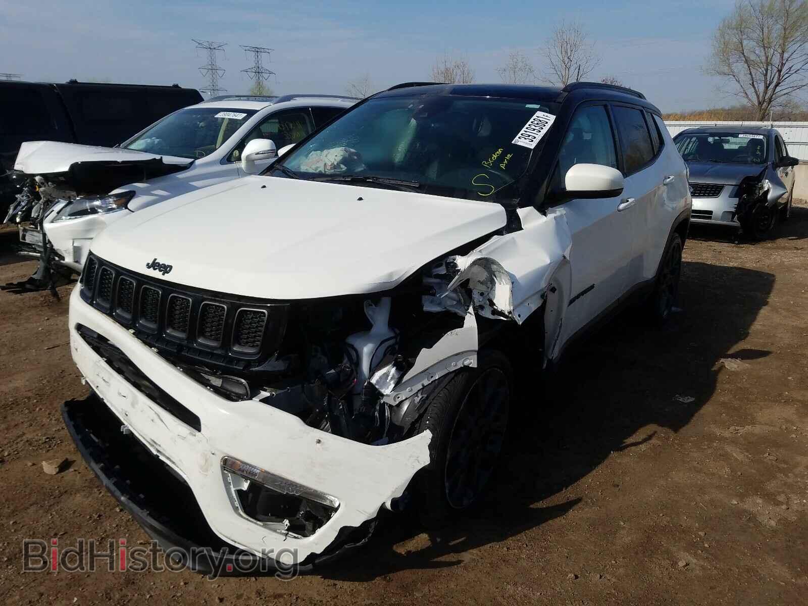 2019 JEEP COMPASS - VIN: 3C4NJDCB7KT684039 - Фото 2