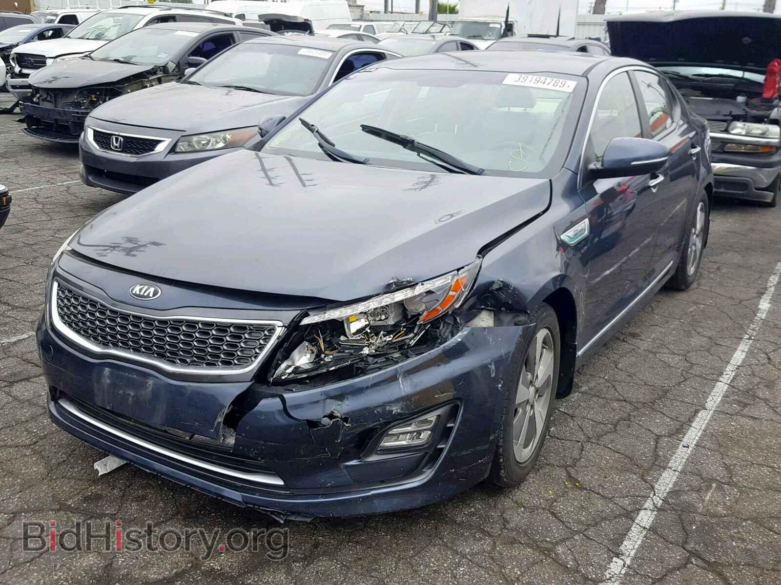 2014 KIA OPTIMA HYB - VIN: KNAGN4AD8E5070796 - Photo 2