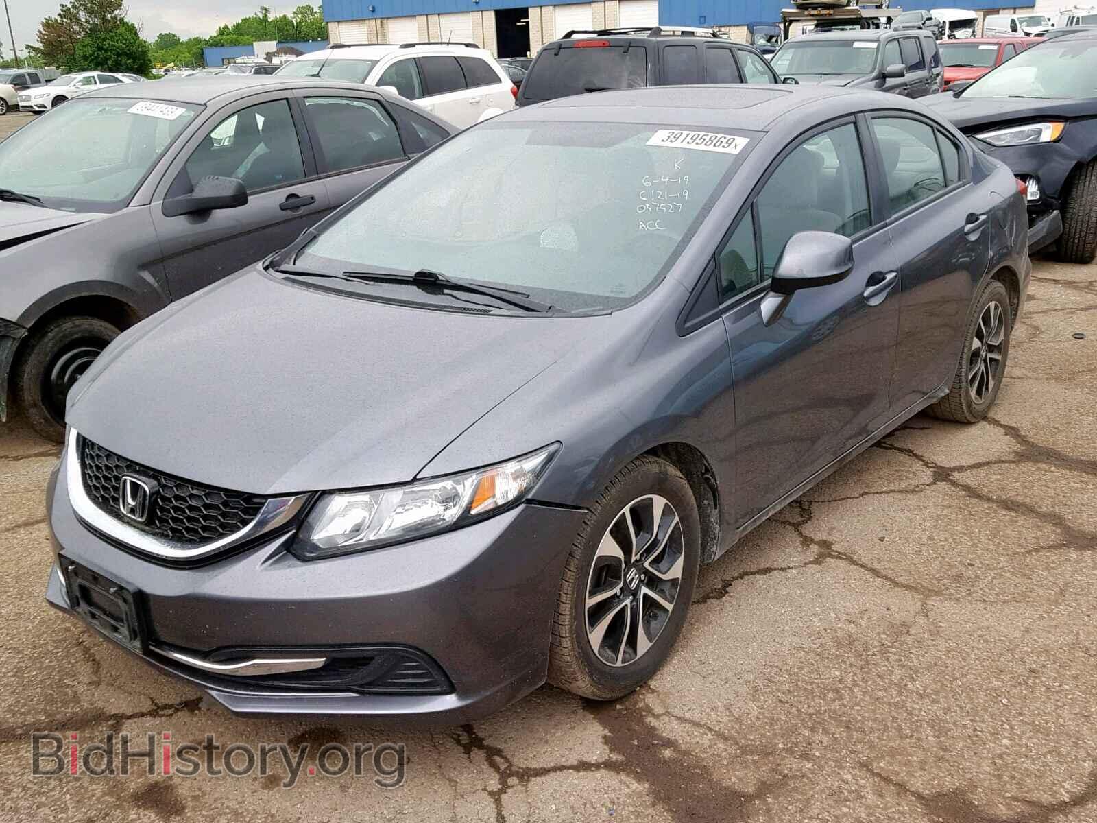 2013 HONDA CIVIC - VIN: 19XFB2F81DE057527 - Фото 2