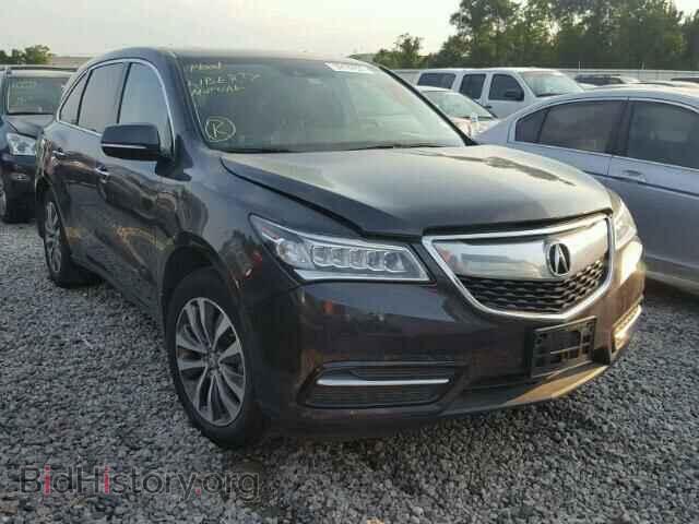 Photo 5FRYD3H47FB014597 - ACURA MDX 2015