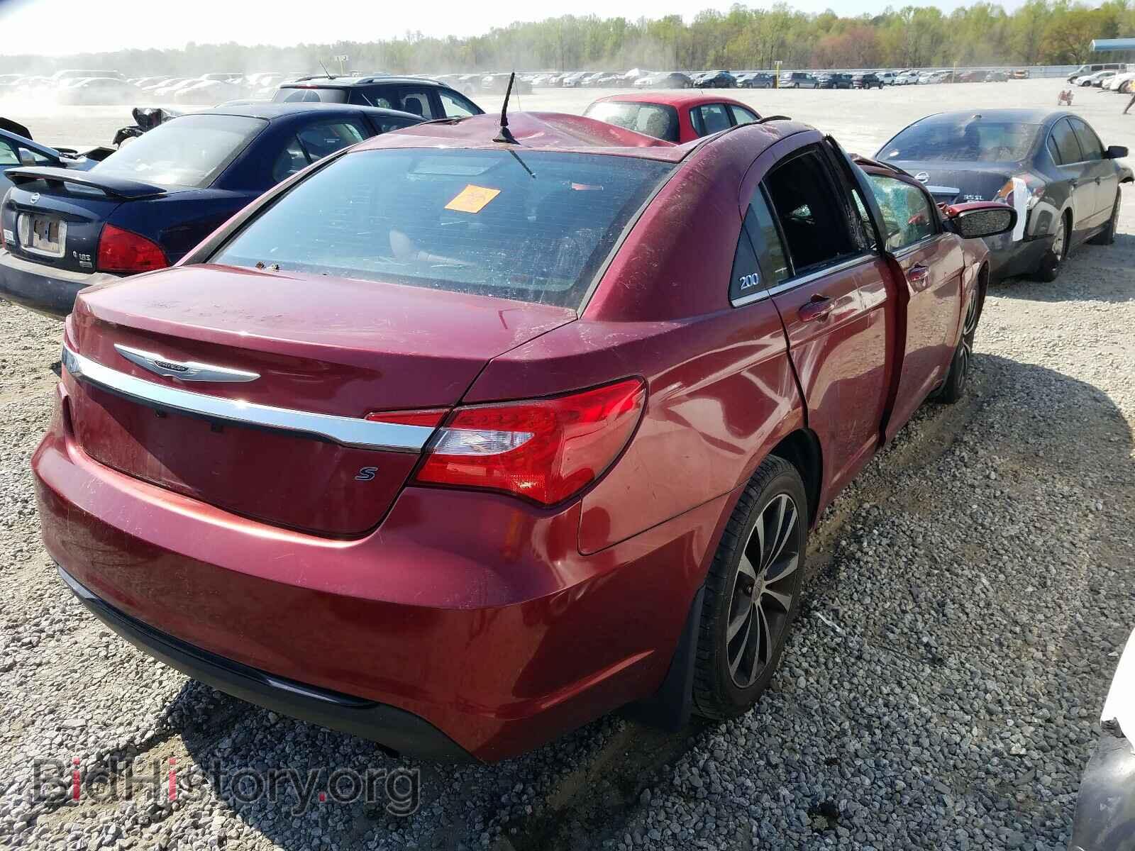 2014 CHRYSLER 200 - VIN: 1C3CCBBB7EN136834 - Фото 4