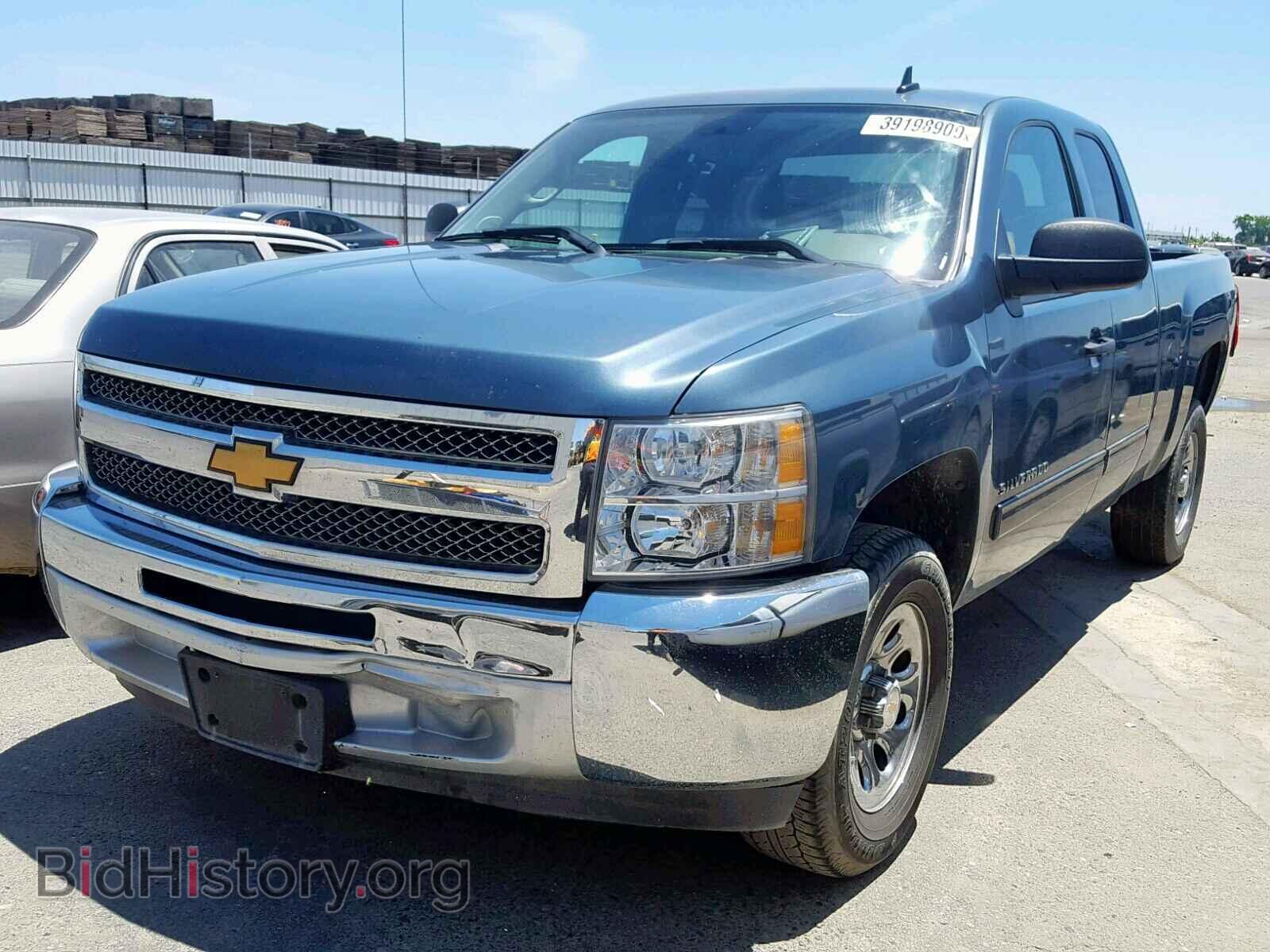 2013 CHEVROLET SILVERADO - VIN: 1GCRCREA1DZ252507 - Фото 2