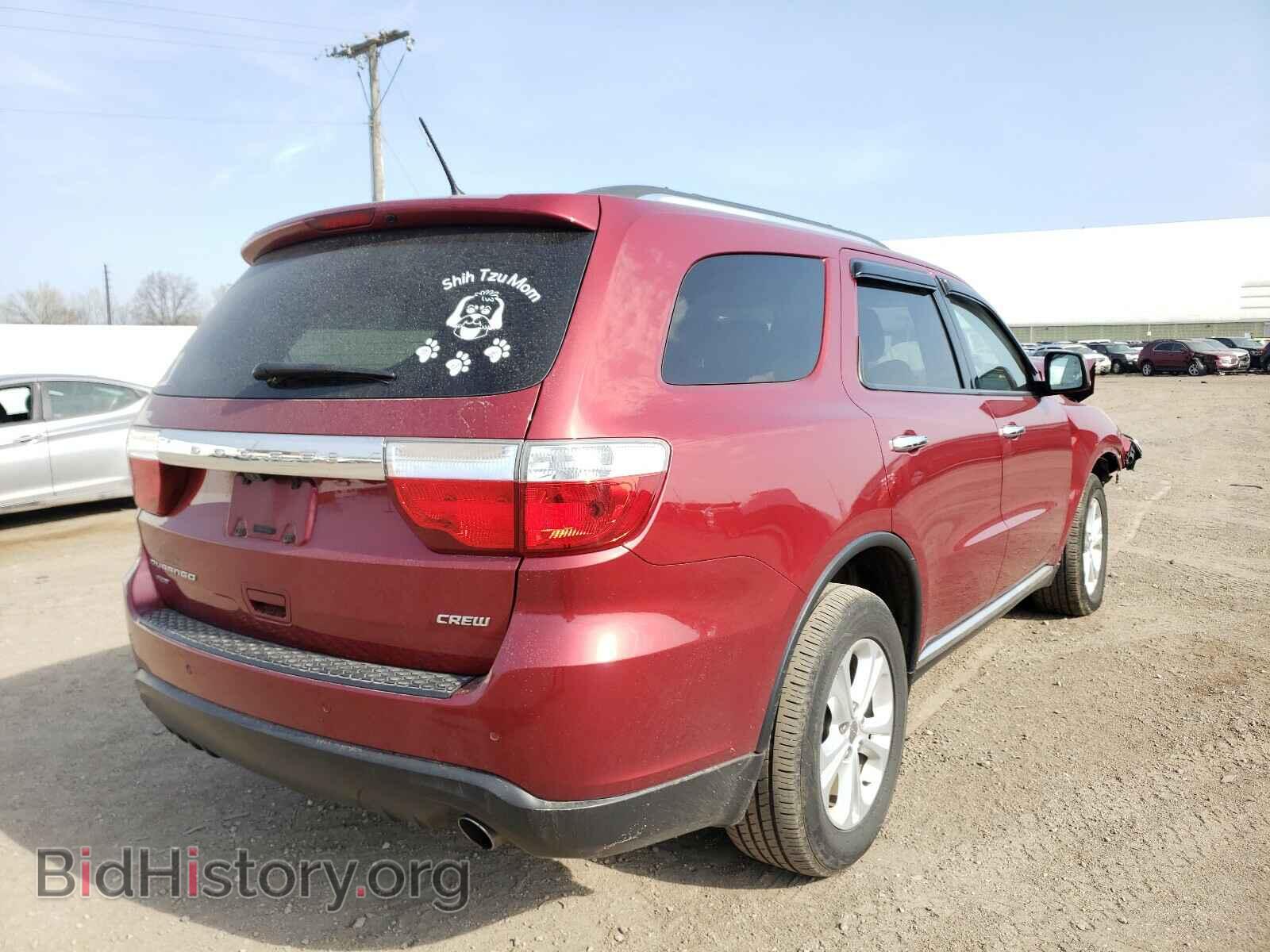 2013 DODGE DURANGO - VIN: 1C4RDJDG2DC693473 - Фото 4