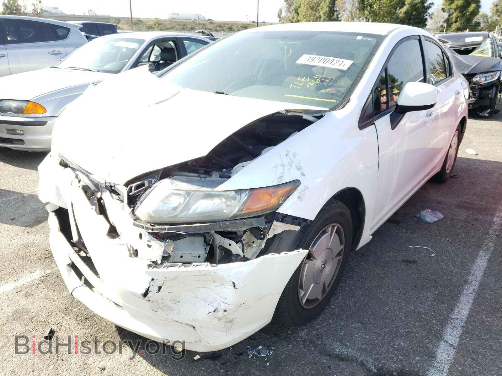 2012 HONDA CIVIC - VIN: 2HGFB2F60CH583067 - Фото 2