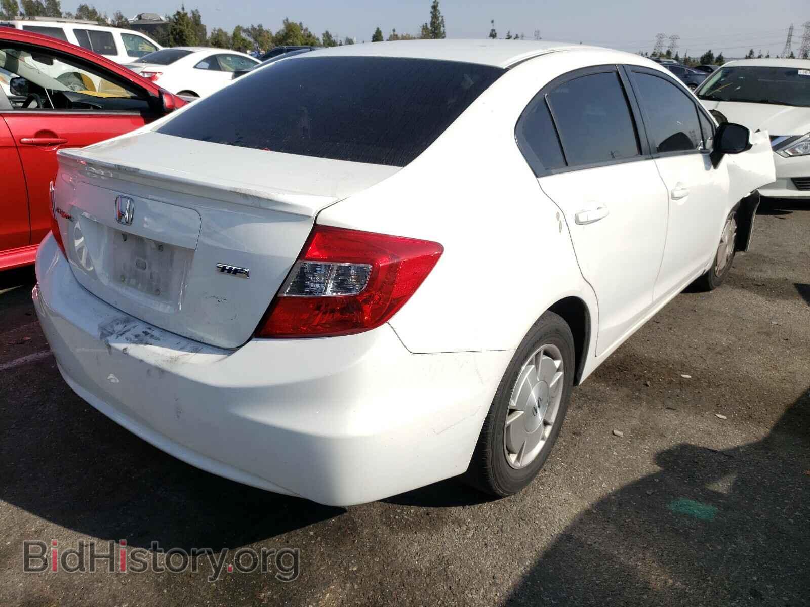 2012 HONDA CIVIC - VIN: 2HGFB2F60CH583067 - Фото 4