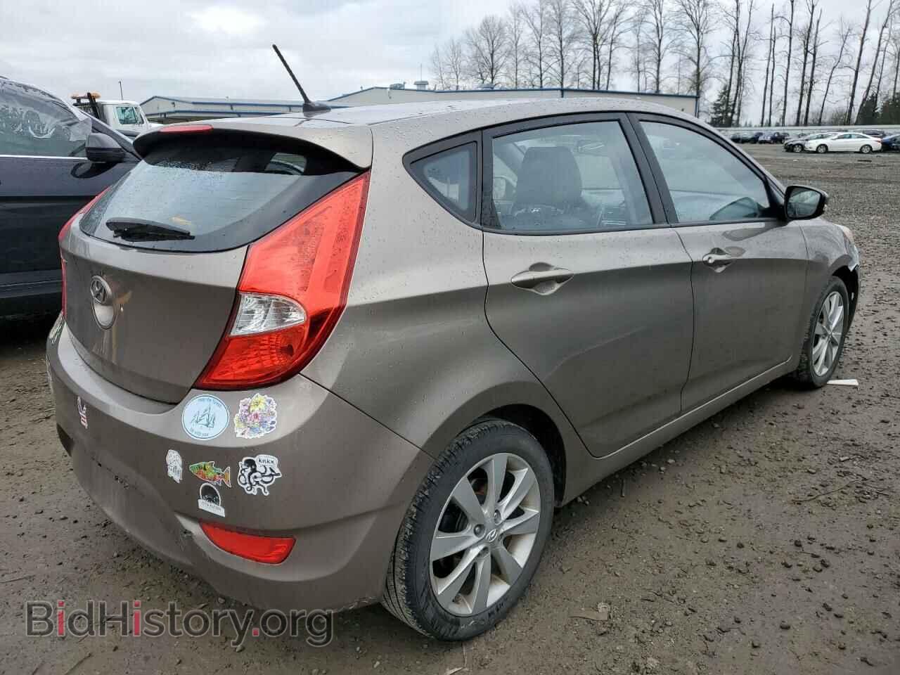 2014 HYUNDAI ACCENT - VIN: KMHCU5AE2EU160112 - Фото 3