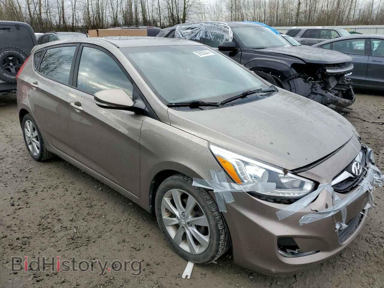 2014 HYUNDAI ACCENT - VIN: KMHCU5AE2EU160112 - Фото 4