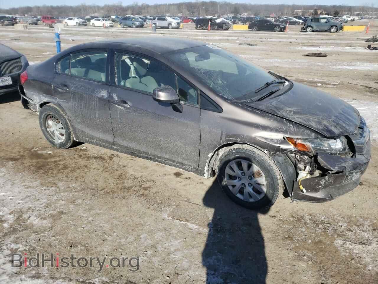 2012 HONDA CIVIC - VIN: 2HGFB2F59CH594303 - Фото 4