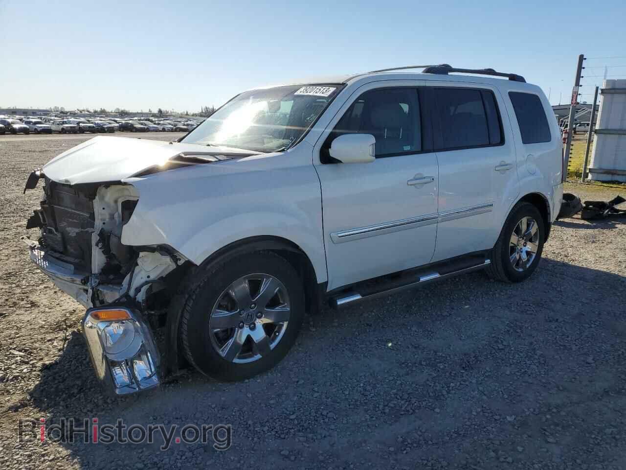 Photo 5FNYF4H98CB025889 - HONDA PILOT 2012