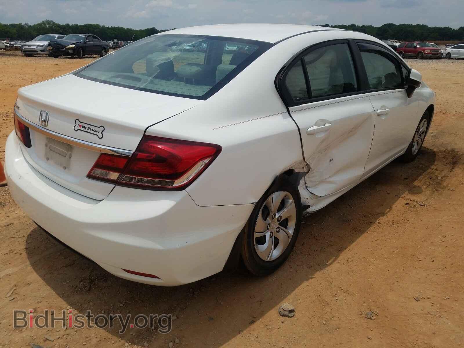 2013 HONDA CIVIC - VIN: 19XFB2F5XDE046662 - Фото 4