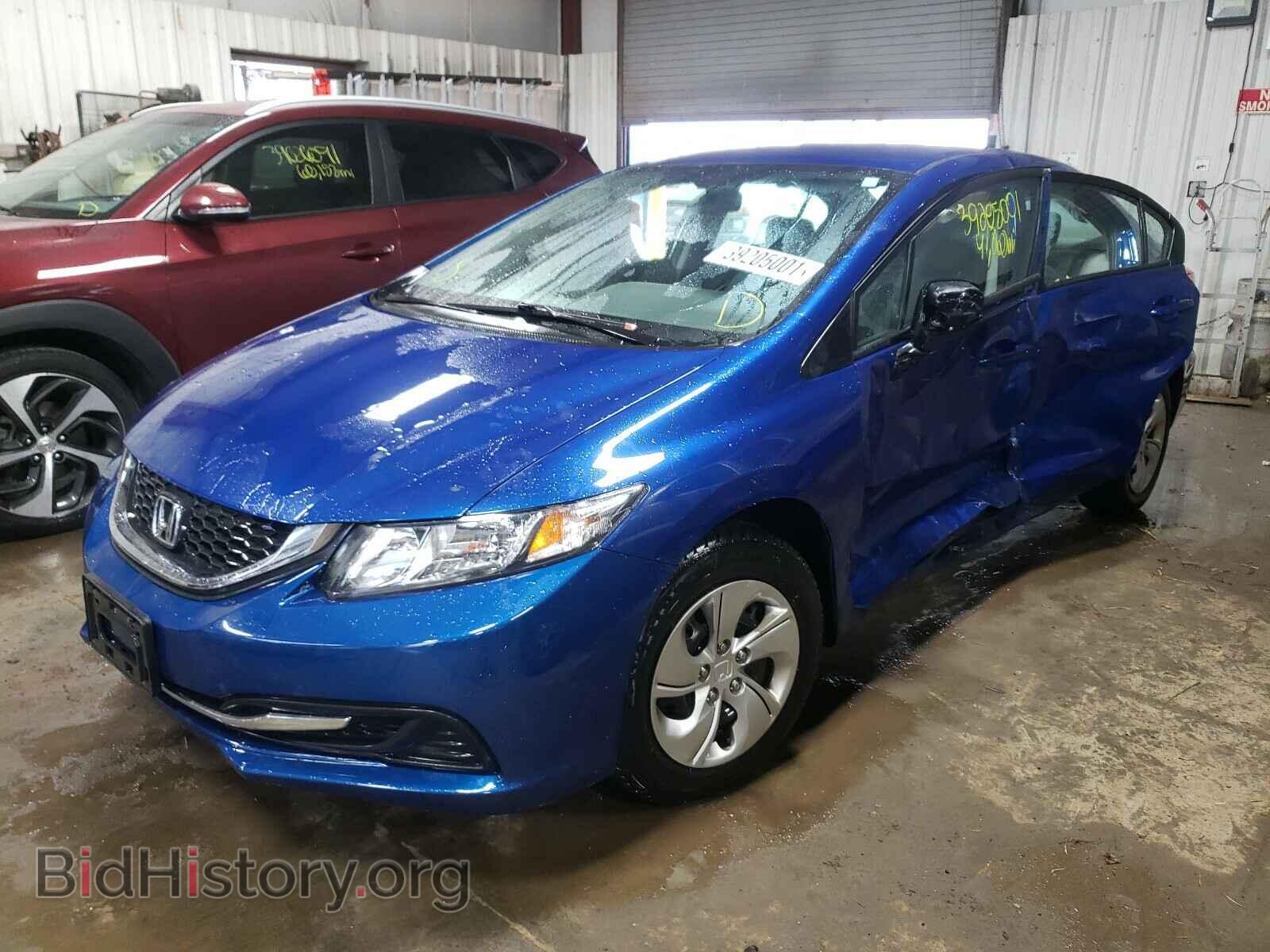 2014 HONDA CIVIC - VIN: 19XFB2F5XEE070266 - Фото 2