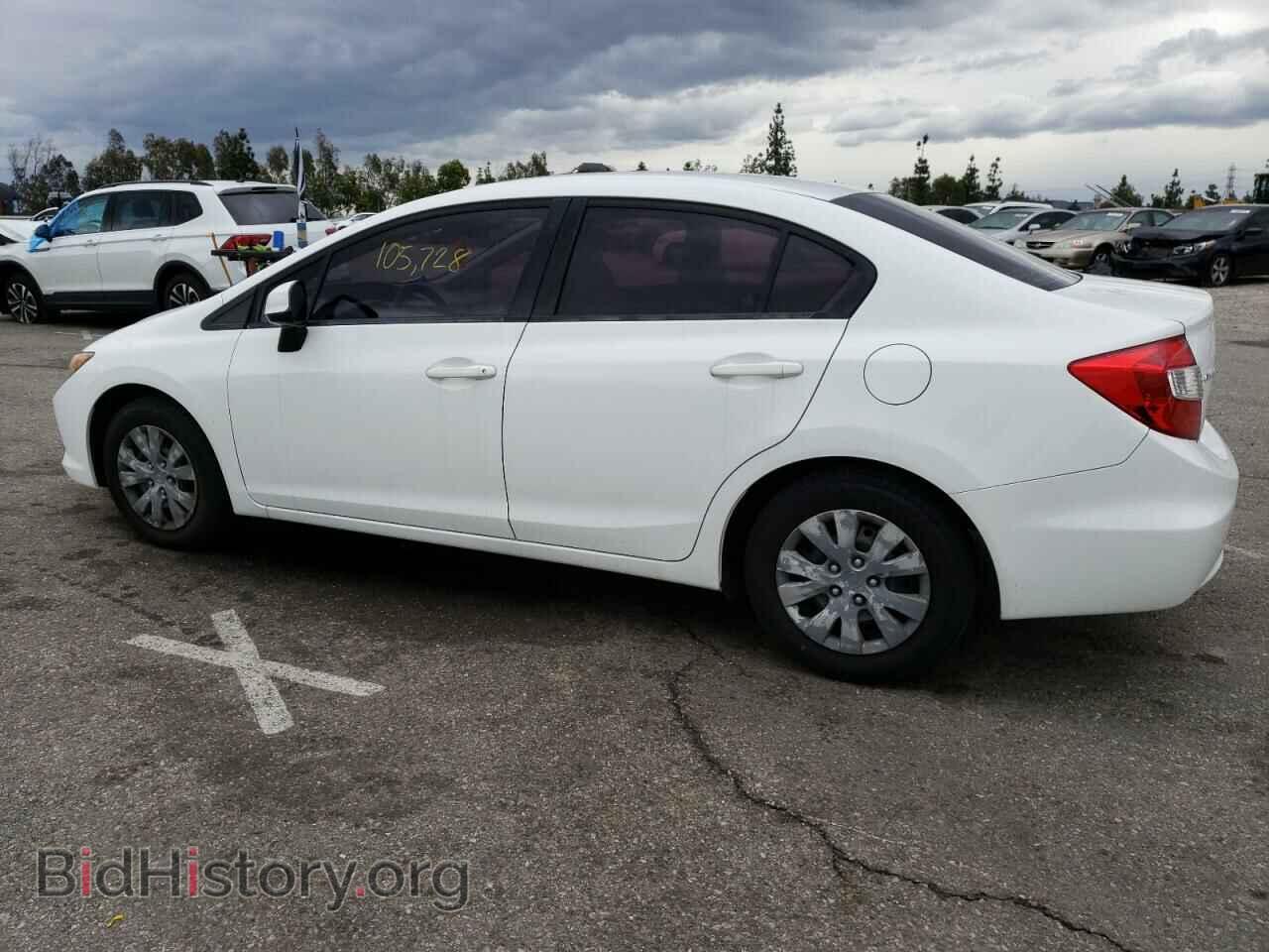 2012 HONDA CIVIC - VIN: 2HGFB2F59CH319403 - Фото 2