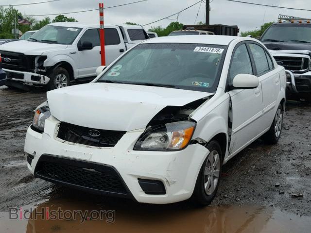 2011 Kia RIO BASE (VIN KNADH4A30B6948454) — фото 2 из 10