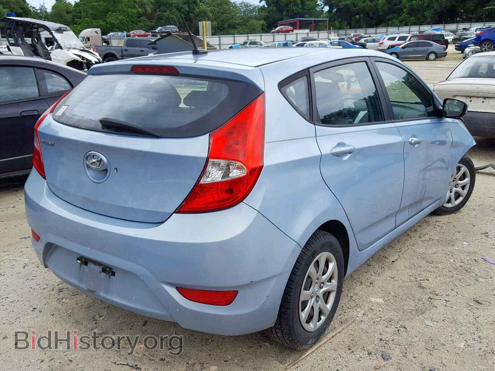 2014 HYUNDAI ACCENT - VIN: KMHCT5AE8EU178486 - Фото 4