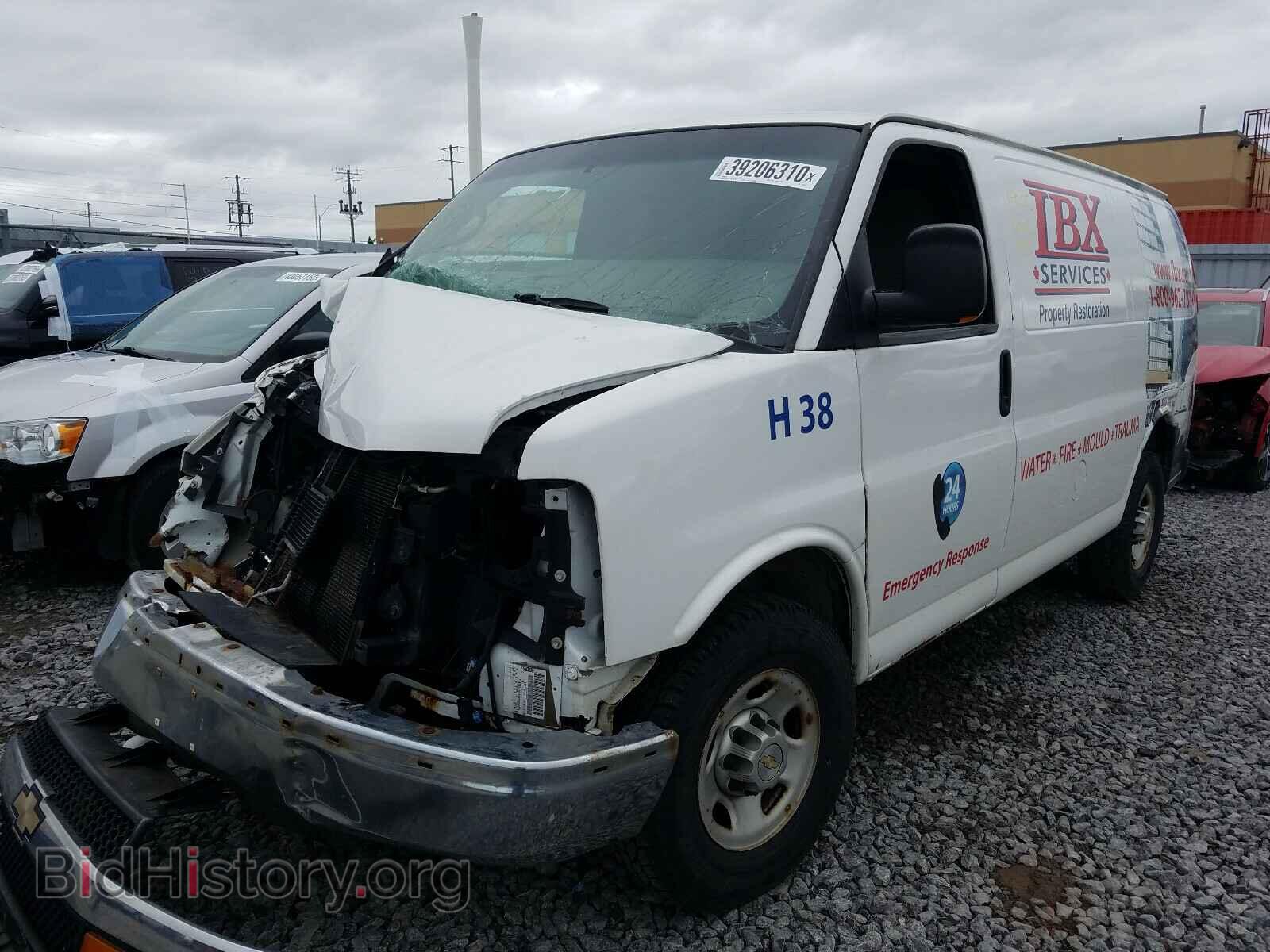 2010 CHEVROLET EXPRESS - VIN: 1GCZGFDA7A1101461 - Фото 2