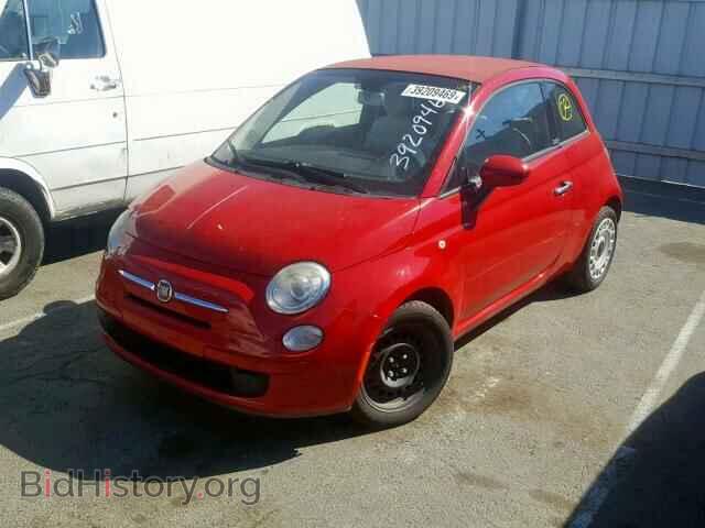 2012 FIAT 500 - VIN: 3C3CFFDR7CT123183 - Фото 2