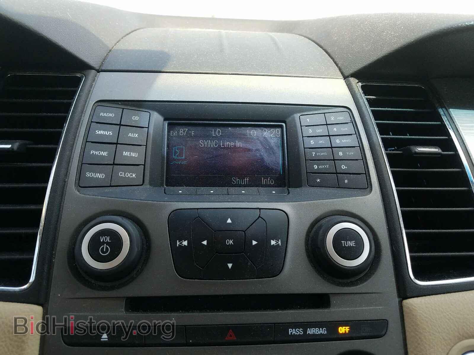 2013 FORD TAURUS - VIN: 1FAHP2E89DG211693 - Фото 9