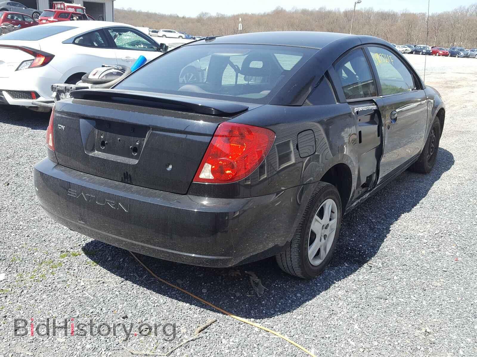 2007 SATURN ION - VIN: 1G8AN15F27Z190439 - Фото 4