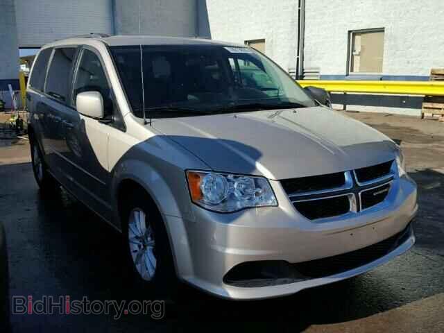 2014 Dodge CARAVAN Grand Cara (VIN 2C4RDGCG9ER361494) — фото 1 из 10, Copart, повреждение: бок