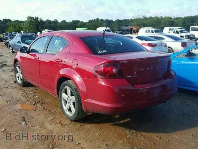 2013 DODGE AVENGER - VIN: 1C3CDZCB5DN707501 - Фото 3