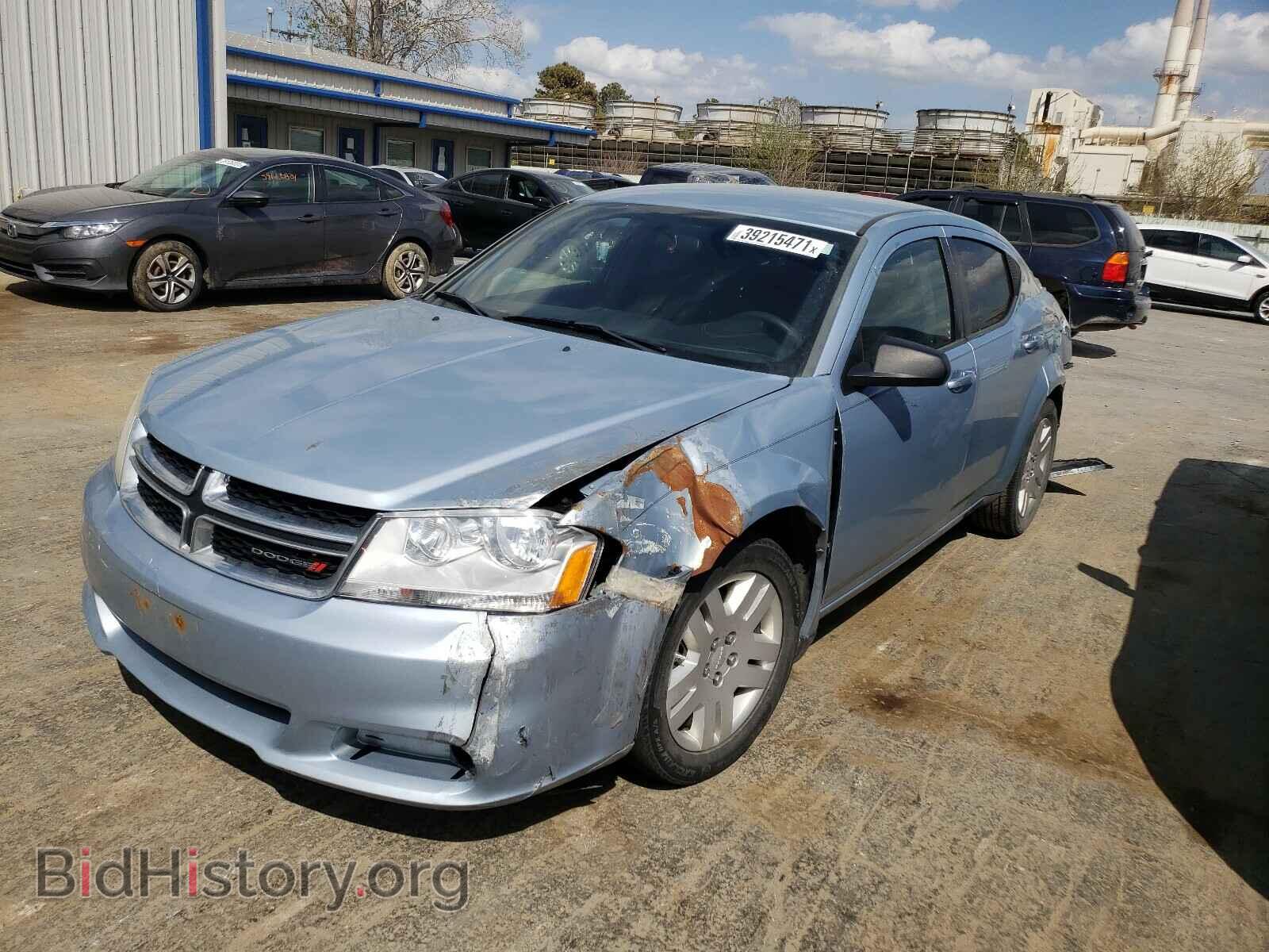 2013 DODGE AVENGER - VIN: 1C3CDZABXDN602827 - Фото 2