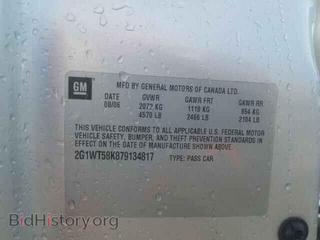 2007 CHEVROLET IMPALA - VIN: 2G1WT58K879134817 - Фото 10