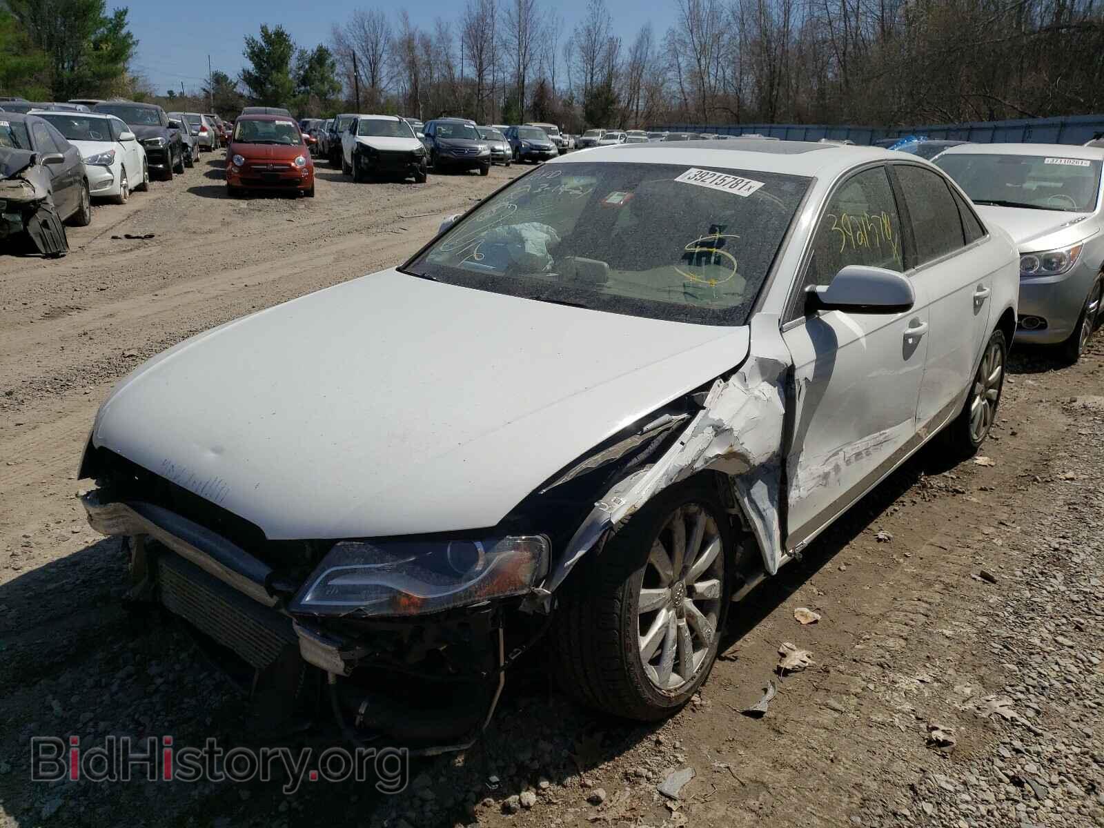 2012 AUDI A4 - VIN: WAUBFAFL0CN001071 - Photo 2