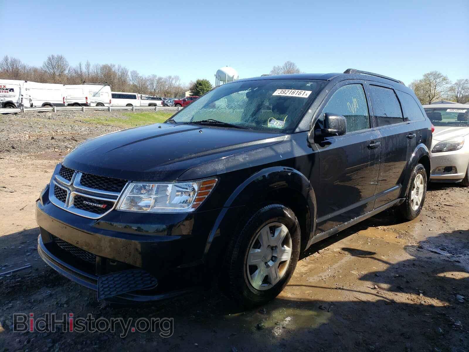 2012 DODGE JOURNEY - VIN: 3C4PDCAB0CT296469 - Фото 2