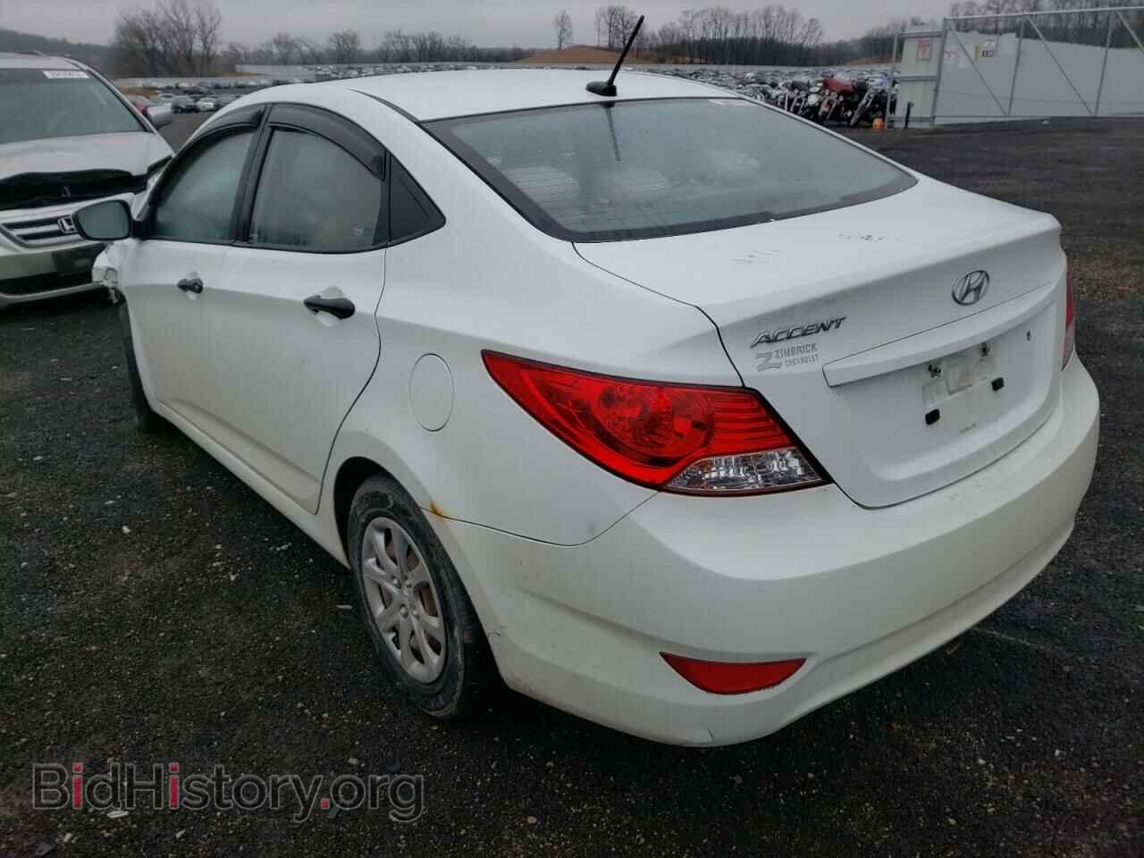 2012 HYUNDAI ACCENT - VIN: KMHCT4AEXCU051214 - Фото 3