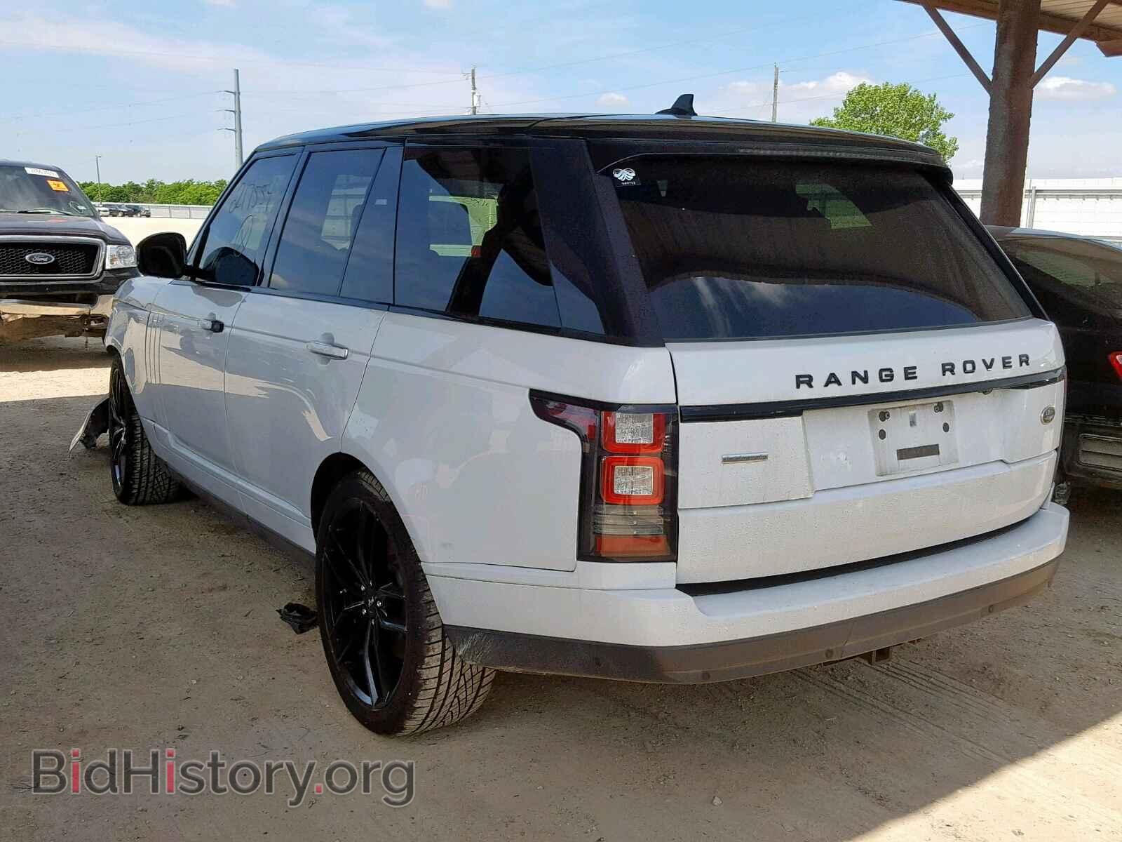 2015 LAND ROVER RANGE ROVE - VIN: SALGV2TF9FA217554 - Фото 3