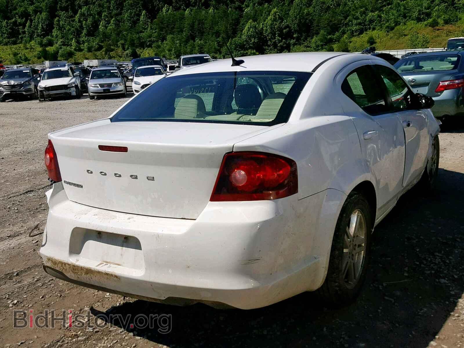 2011 DODGE AVENGER - VIN: 1B3BD1FB2BN555891 - Фото 4