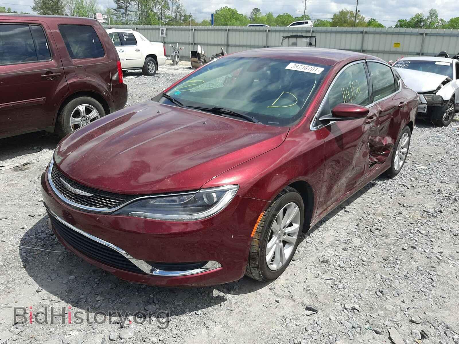 2016 CHRYSLER 200 - VIN: 1C3CCCAB0GN160452 - Фото 2