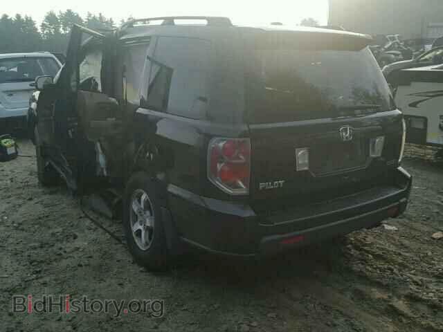2007 HONDA PILOT - VIN: 2HKYF18597H537387 - Фото 3