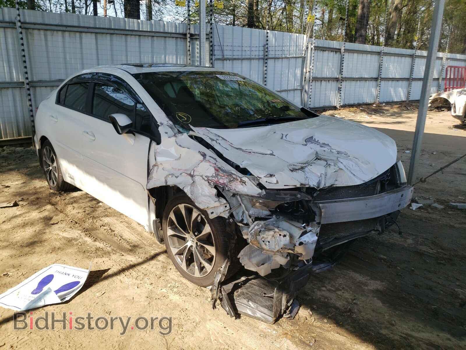 Фотография 2HGFB6E55DH707626 - HONDA CIVIC 2013