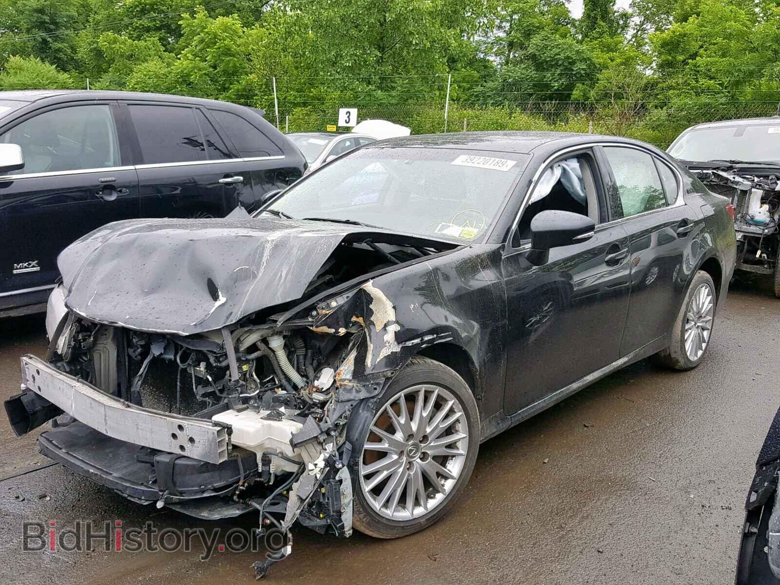 2013 LEXUS GS350 - VIN: JTHCE1BL0D5000759 - Фото 2