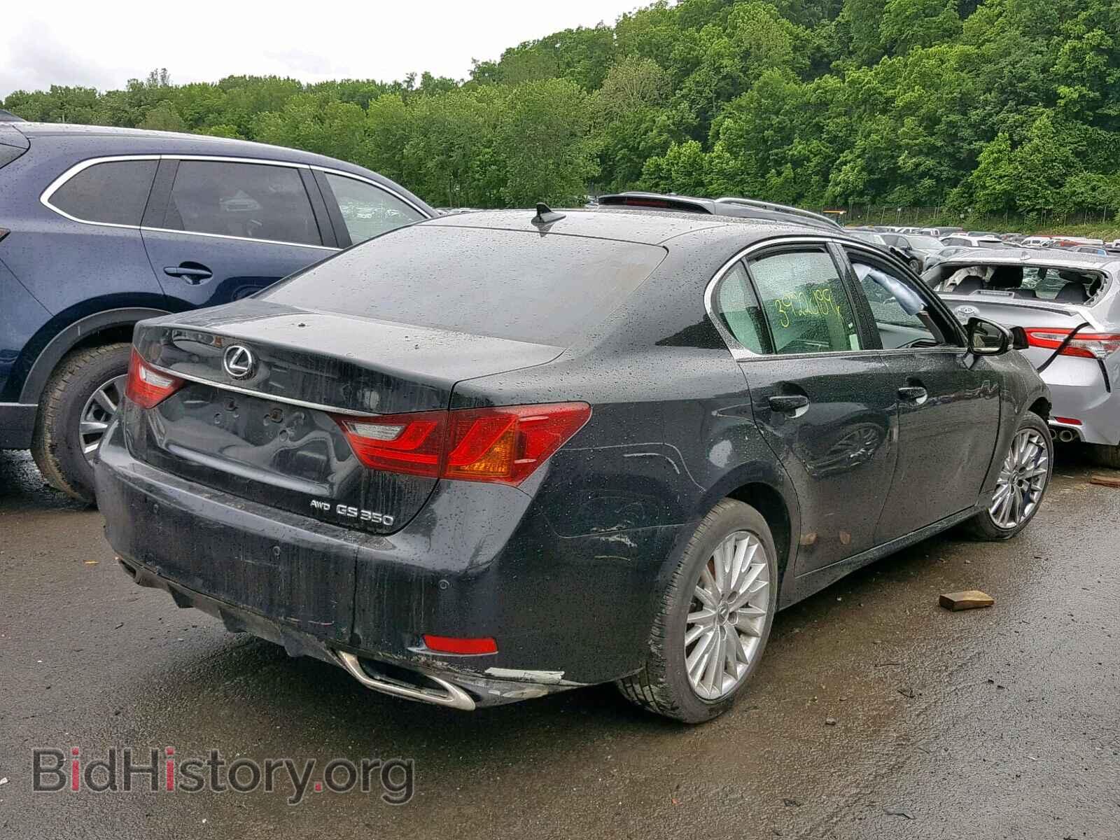 2013 LEXUS GS350 - VIN: JTHCE1BL0D5000759 - Фото 4