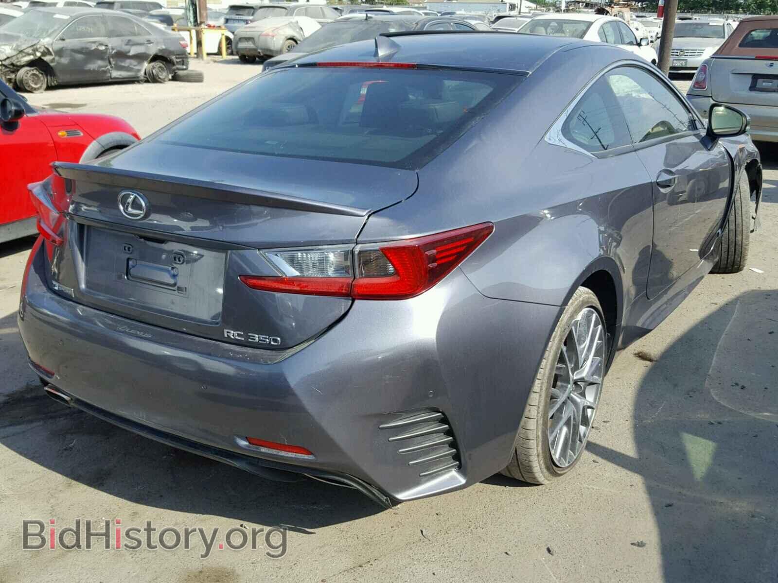 2015 LEXUS RC 350 - VIN: JTHHE5BC4F5000828 - Фото 4