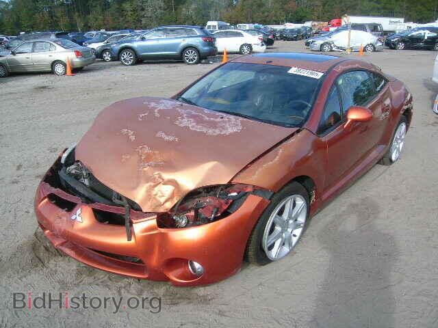 2006 MITSUBISHI ECLIPSE - VIN: 4A3AK34T96E012077 - Фото 2
