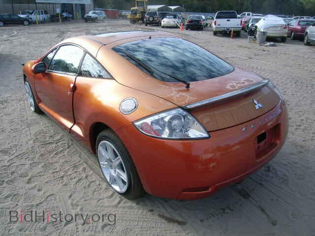 2006 MITSUBISHI ECLIPSE - VIN: 4A3AK34T96E012077 - Фото 3