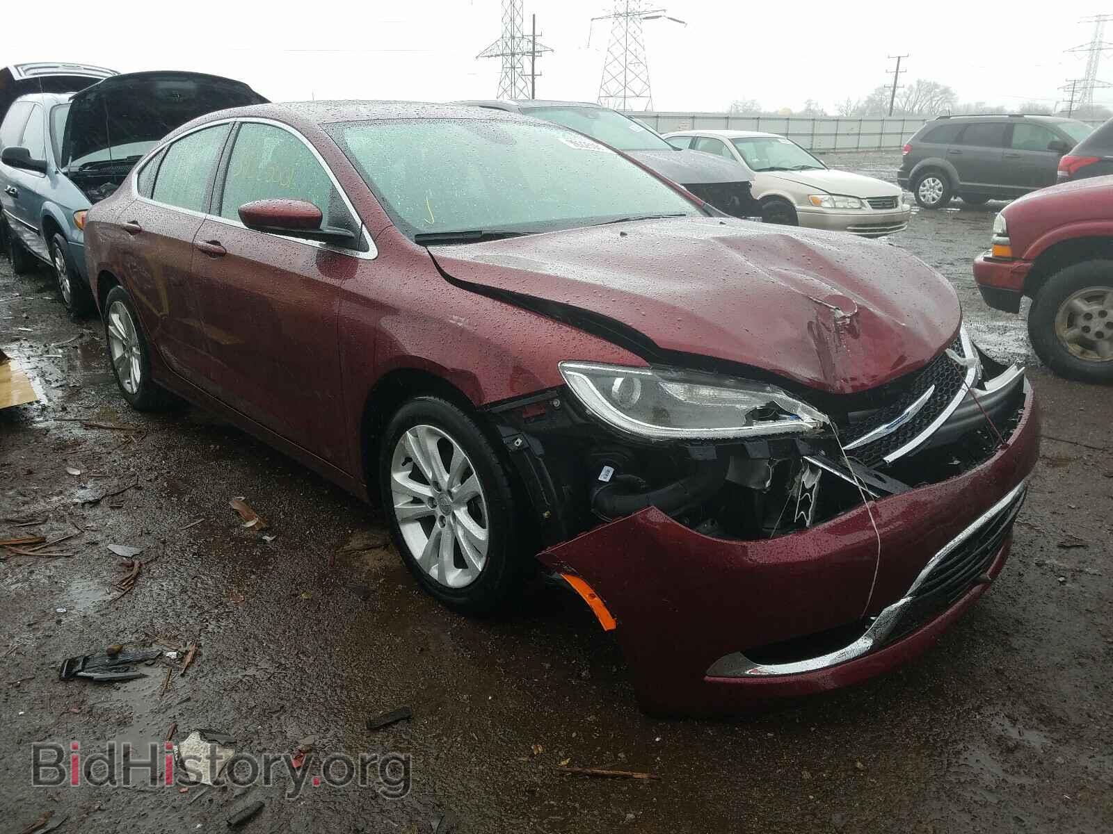 Фотография 1C3CCCAB3GN132385 - CHRYSLER 200 2016