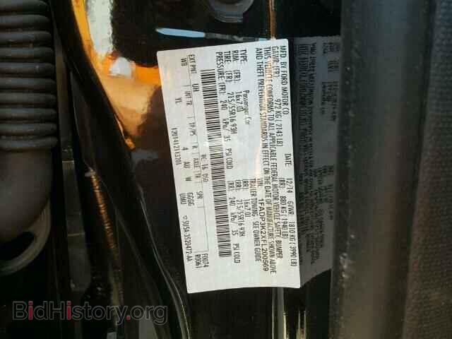 2015 FORD FOCUS - VIN: 1FADP3K2XFL200569 - Фото 10