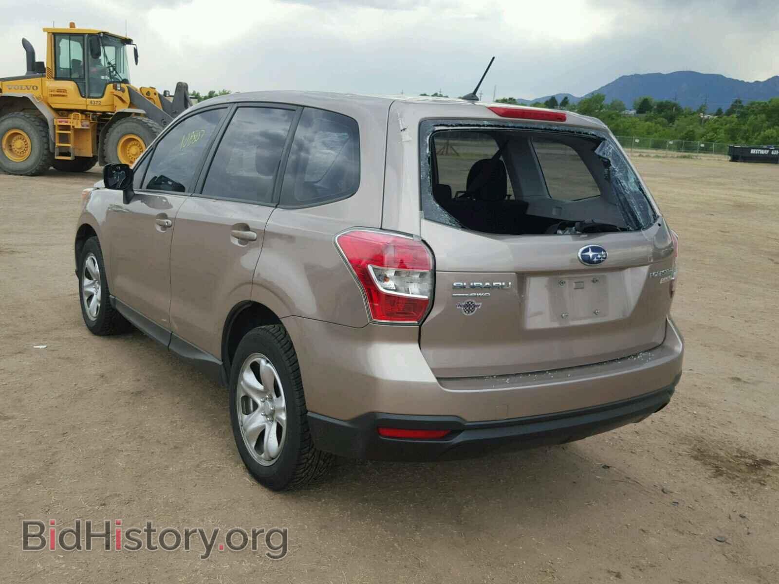 2014 SUBARU FORESTER - VIN: JF2SJAACXEH464895 - Фото 3
