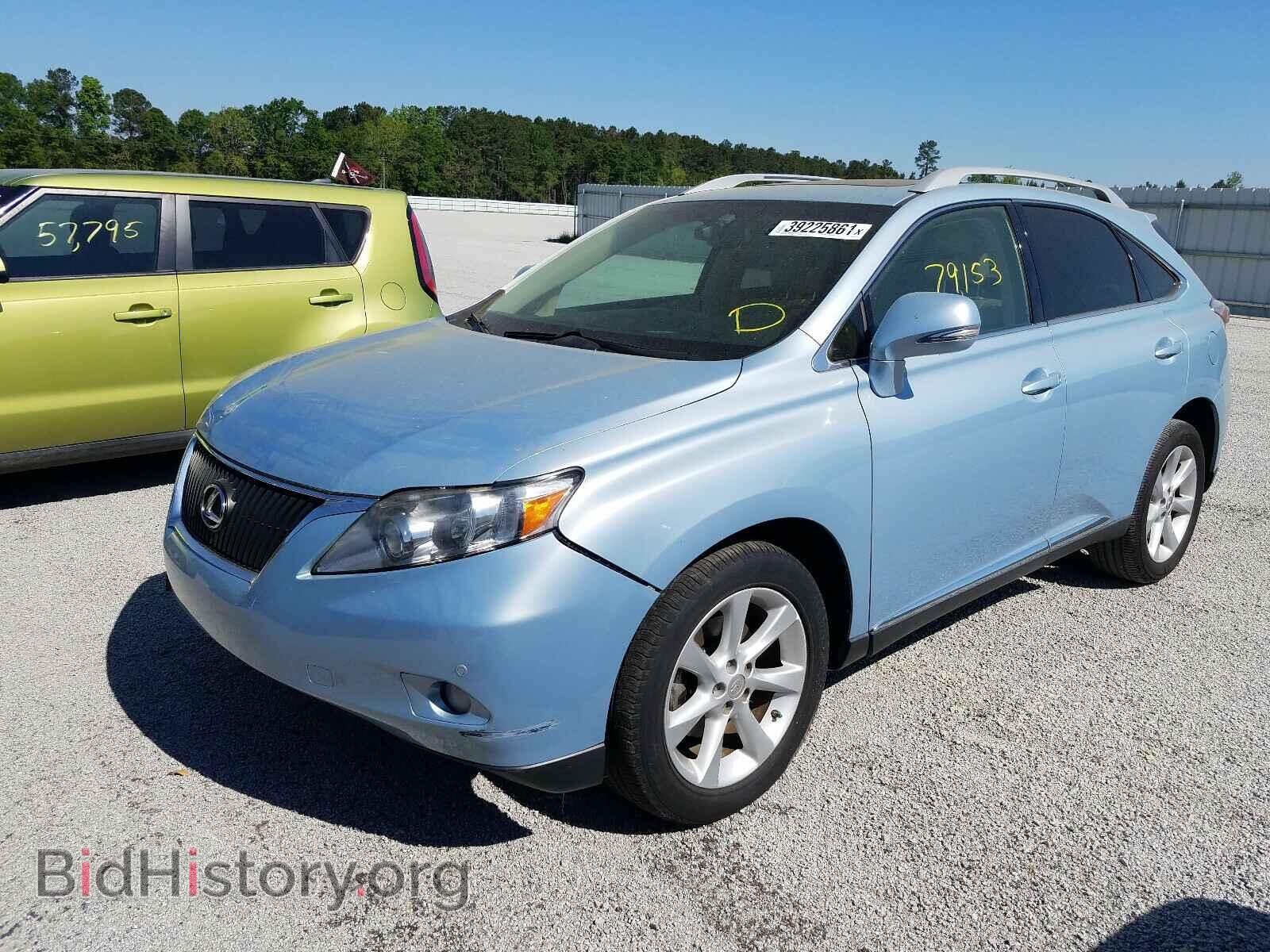 2012 LEXUS RX350 - VIN: 2T2ZK1BAXCC072049 - Фото 2
